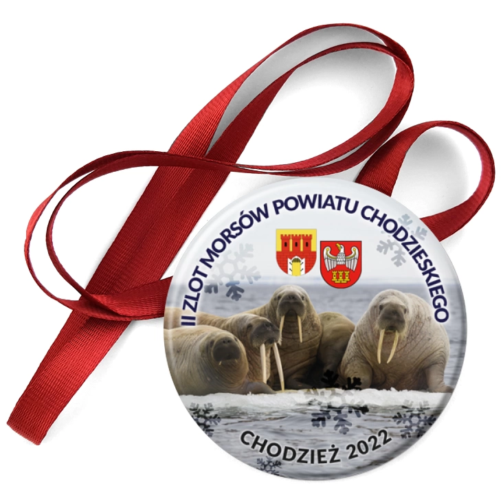 przypinka medal II Zlot Morsów Powiatu Chodzieskiego