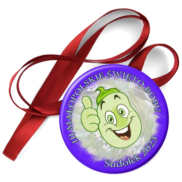 przypinka medal III Małopolskie Święto Bobu