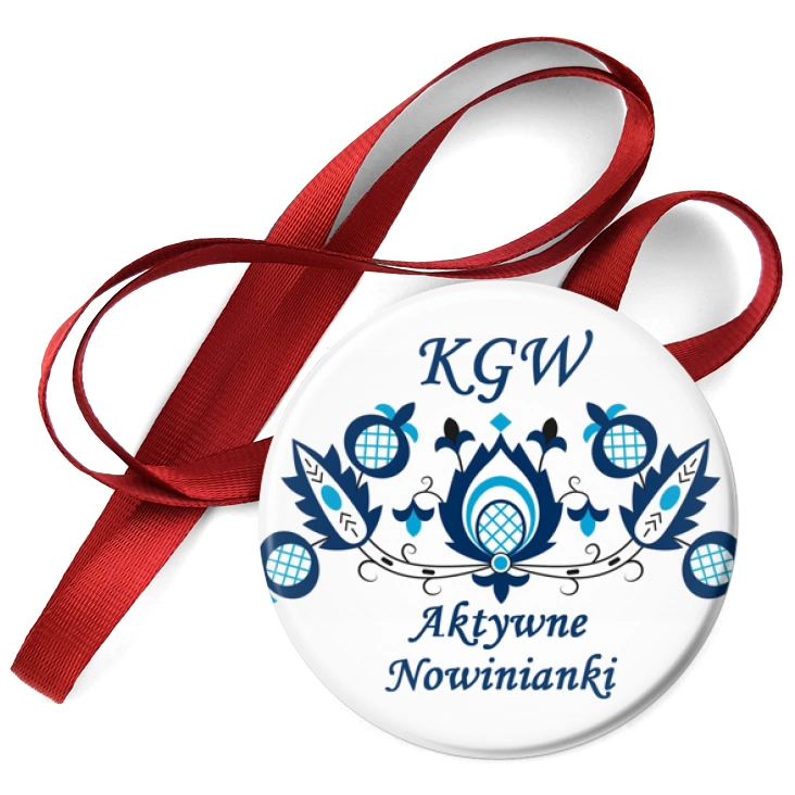 przypinka medal KGW aktywne Nowinianki
