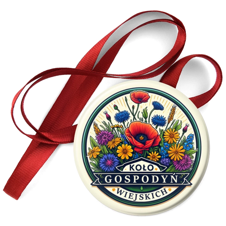 przypinka medal KGW maki i chabry