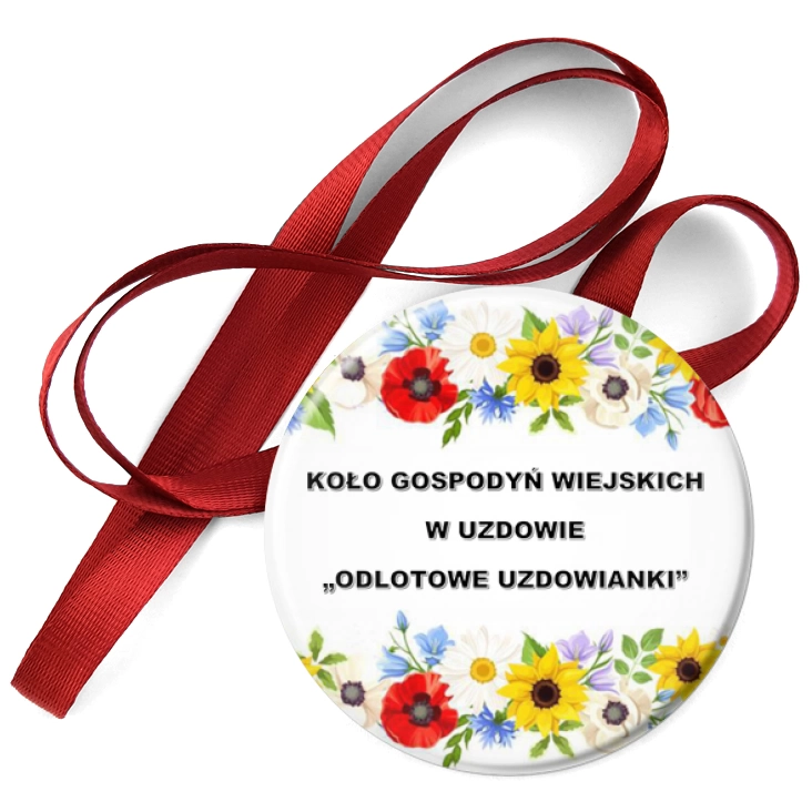 przypinka medal KGW Uzdowianki