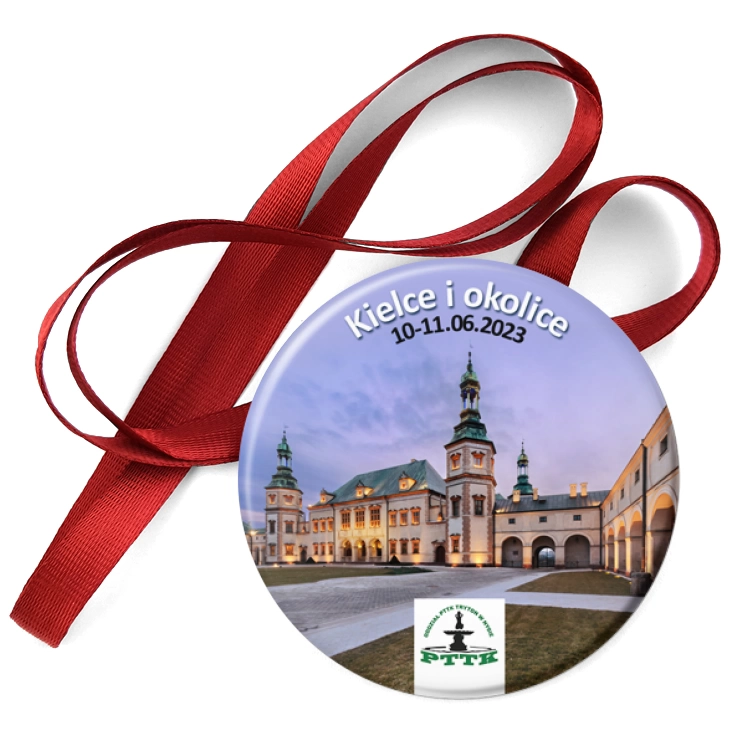 przypinka medal Kielce i okolice