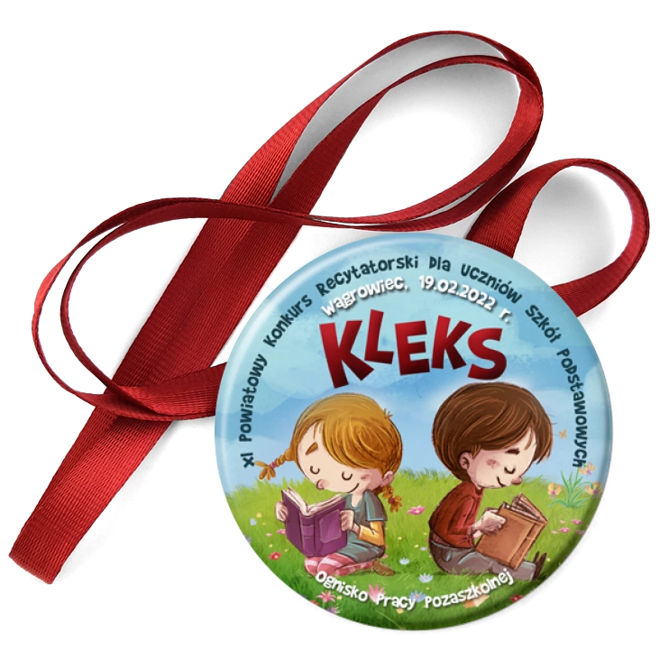 przypinka medal Kleks 2022