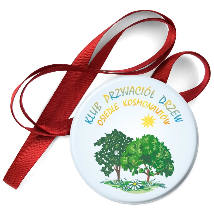przypinka medal Klub Przyjaciół Drzew