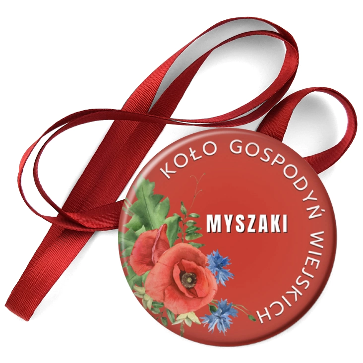 przypinka medal Koło Gospodyń Wiejskich Myszaki