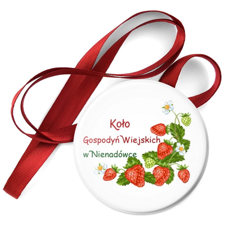 przypinka medal Koło Gospodyń Wiejskich w Nienadówce