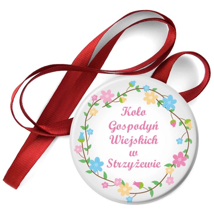 przypinka medal Koło Gospodyń Wiejskich w Strzyżewie