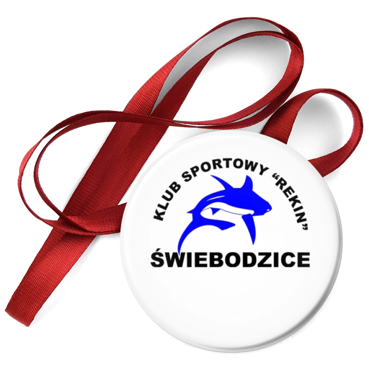 przypinka medal KS Rekin Świebodzice