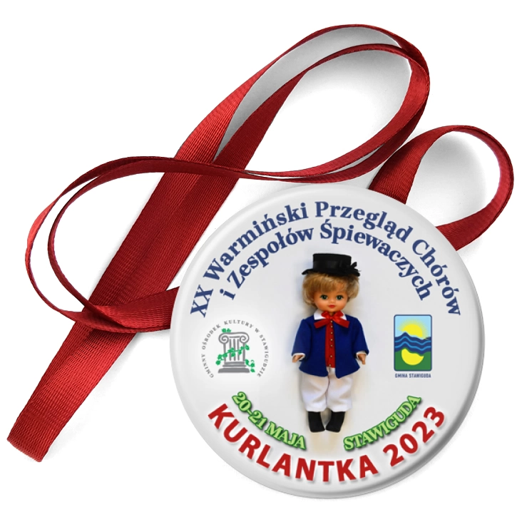 przypinka medal Kurlantka 2023