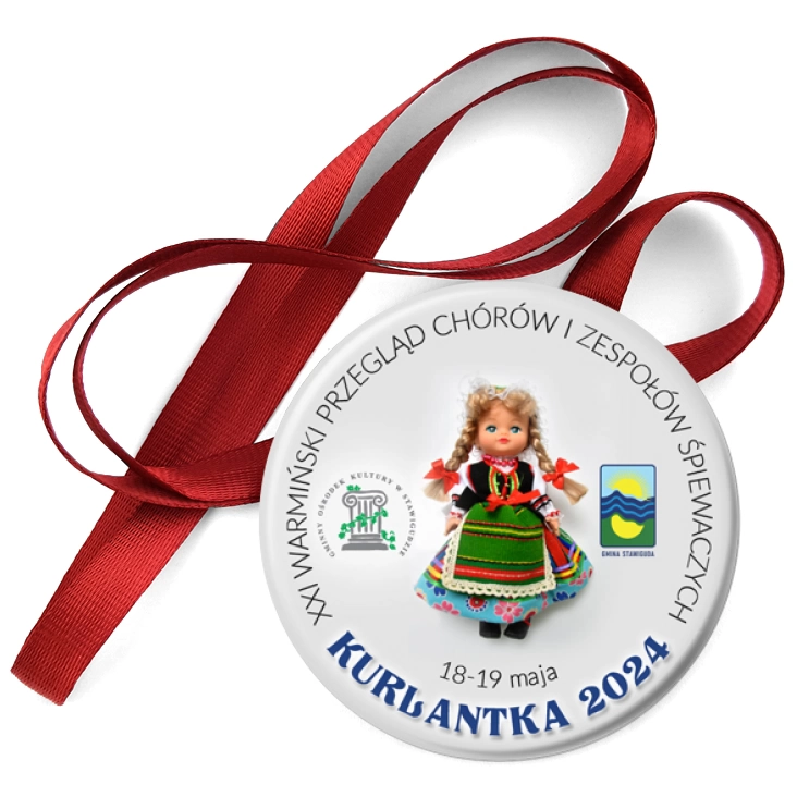 przypinka medal Kurlantka 2024