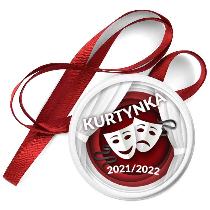 przypinka medal Kurtynka 2021-2022