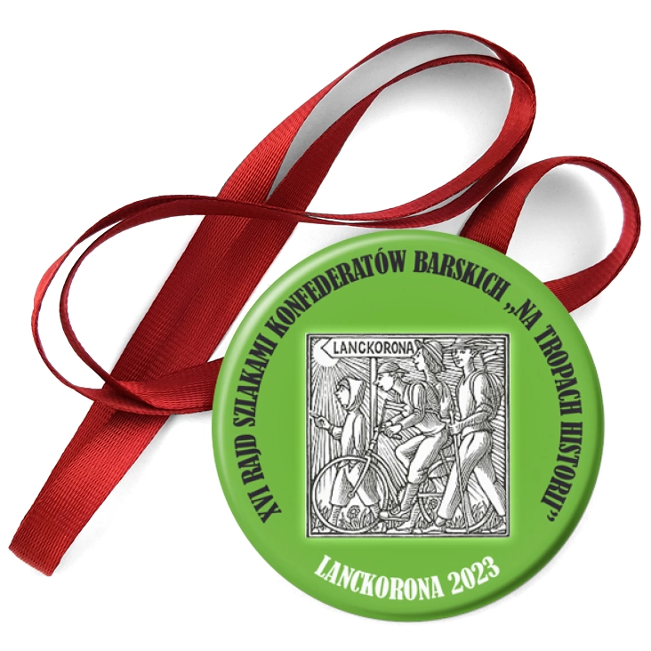 przypinka medal Lanckorona 2023