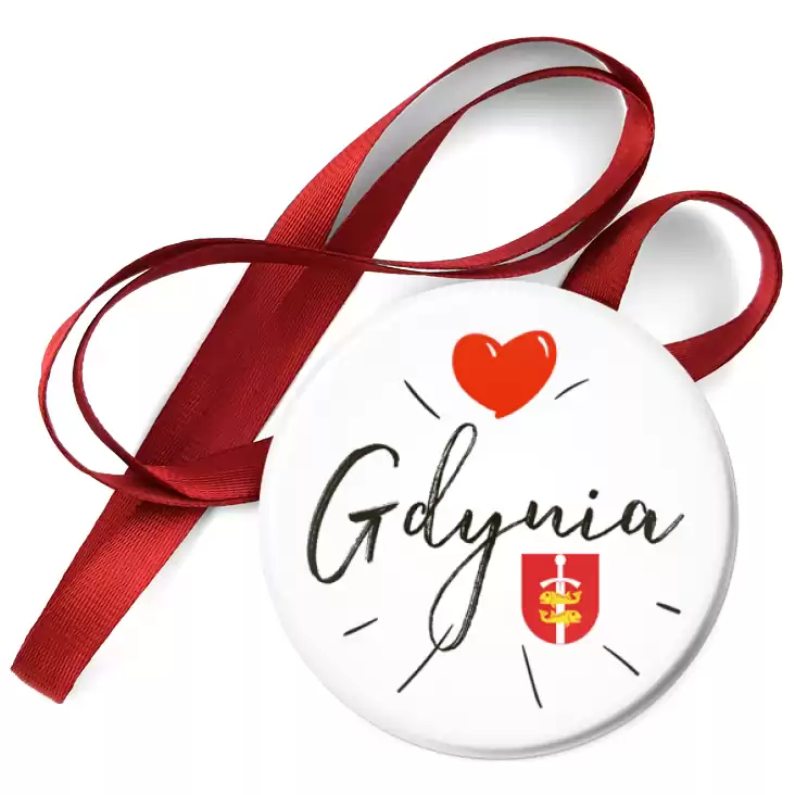przypinka medal Love Gdynia