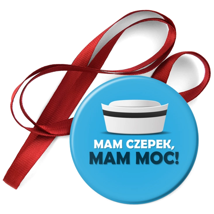 przypinka medal Mam czepek mam moc