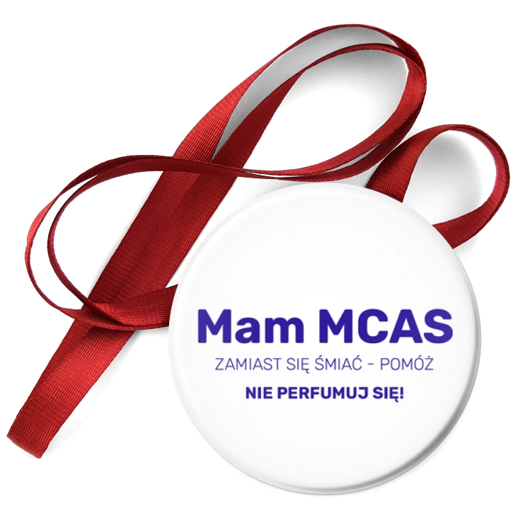 przypinka medal Mam MCAS