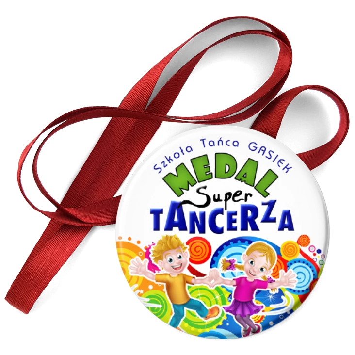przypinka medal Medal Szkoła Tańca Gasiek