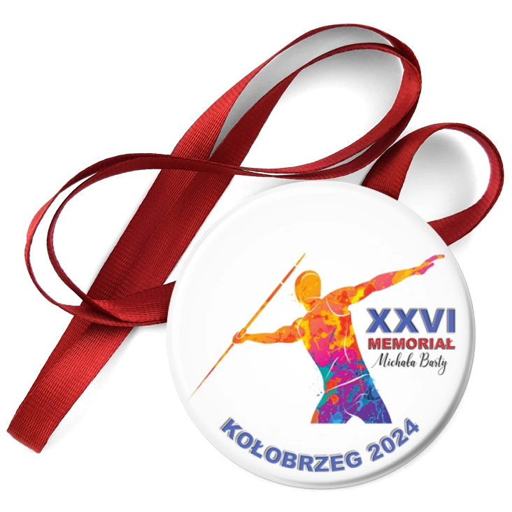 przypinka medal Memoriał Michała Barty