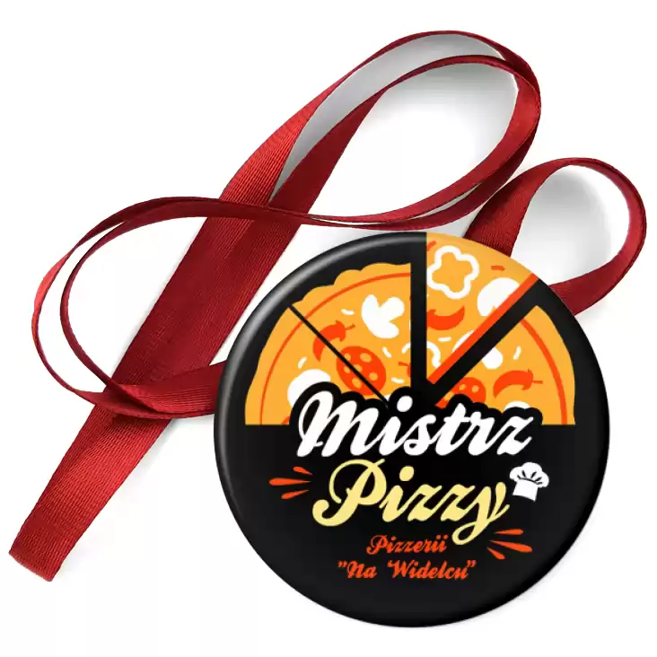 przypinka medal Mistrz Pizzy Pizzeria