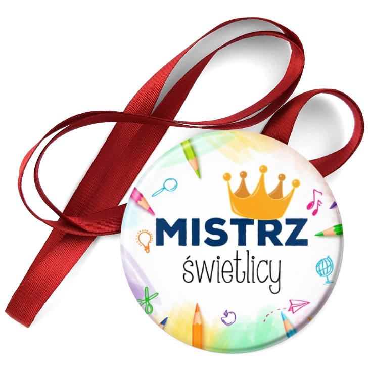 przypinka medal Mistrz świetlicy