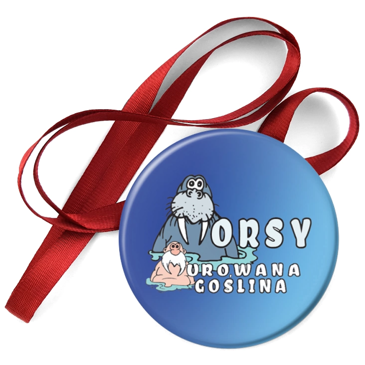 przypinka medal Morsy Murowana Goślina