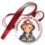Przypinka medal Odznaka Małego Strażaka chłopiec strażak