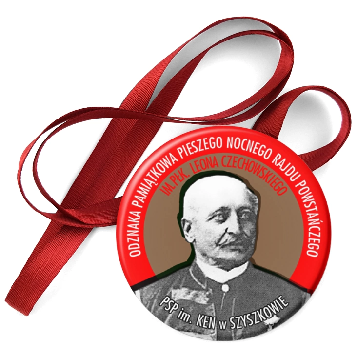 przypinka medal Odznaka pamiątkowa nocnego rajdu powstańczego