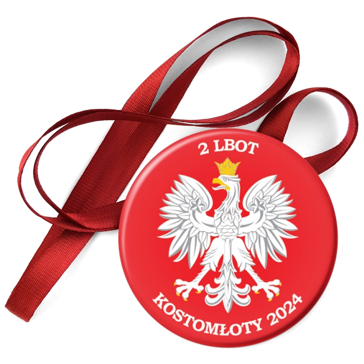 przypinka medal Orzeł Kostomłoty 2024