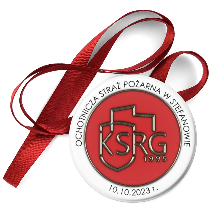 przypinka medal OSP Stefanów