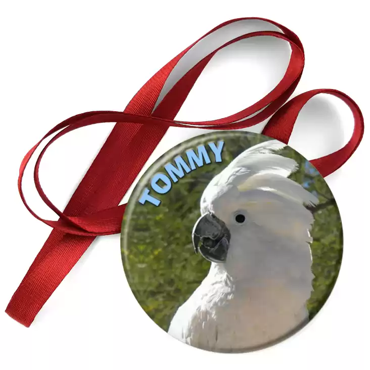 przypinka medal Papuga Tommy