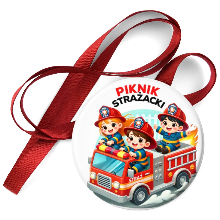 przypinka medal Piknik strażacki