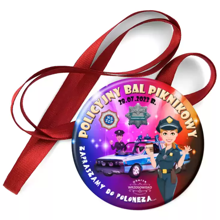 przypinka medal Policyjny Bal Piknikowy 2023