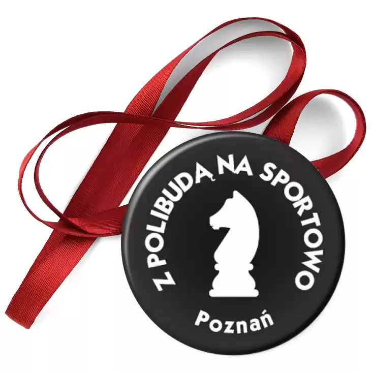 przypinka medal Politechnika Poznańska Szachy