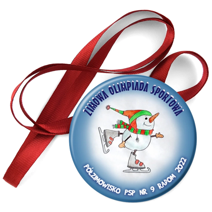 przypinka medal Półzimowisko PSP nr 9 Radom Olimpiada