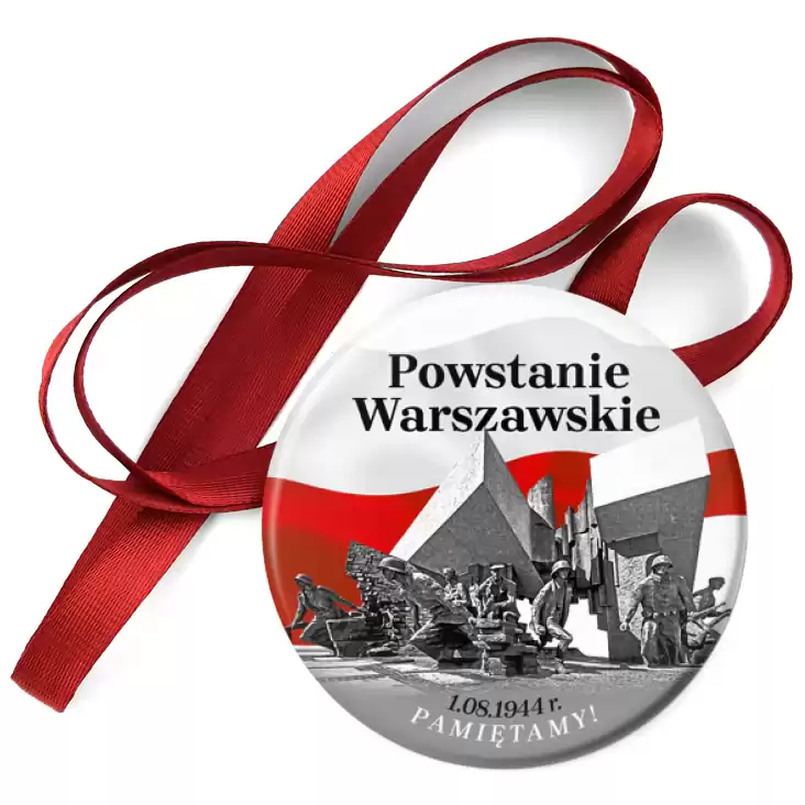 przypinka medal Powstanie Warszawskie Pomnik