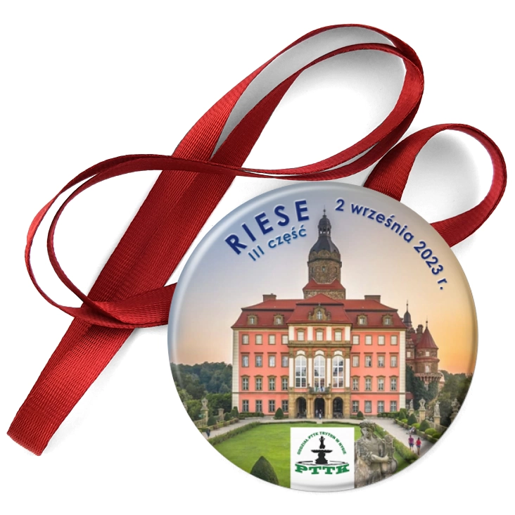 przypinka medal Riese III część PTTK Nysa