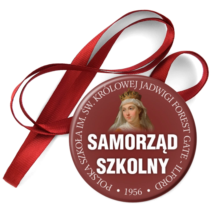 przypinka medal Samorząd Szkolny Szkoła Ilford