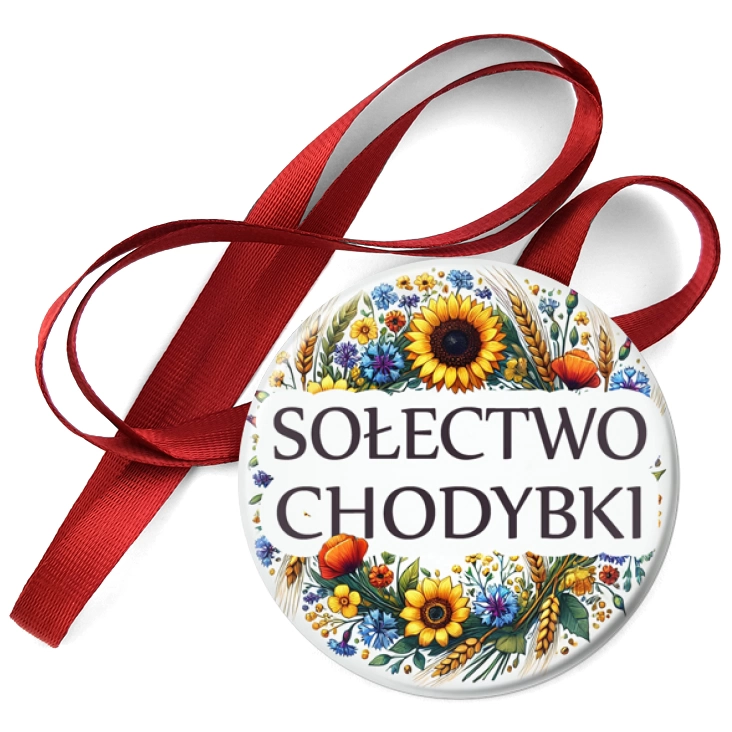 przypinka medal Sołectwo Chodybki