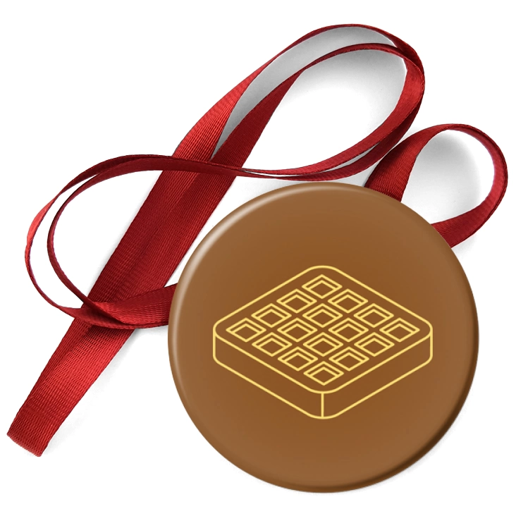 przypinka medal Sprawność cukiernik gofry