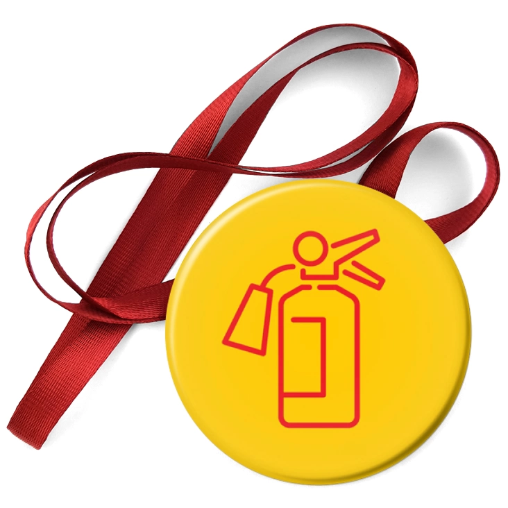 przypinka medal Sprawność strażak