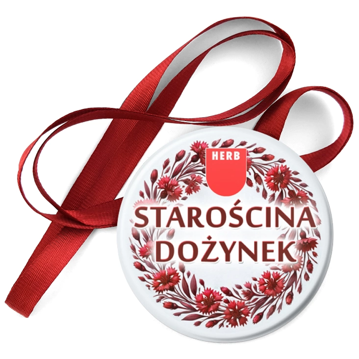 przypinka medal Starościna Dożynek