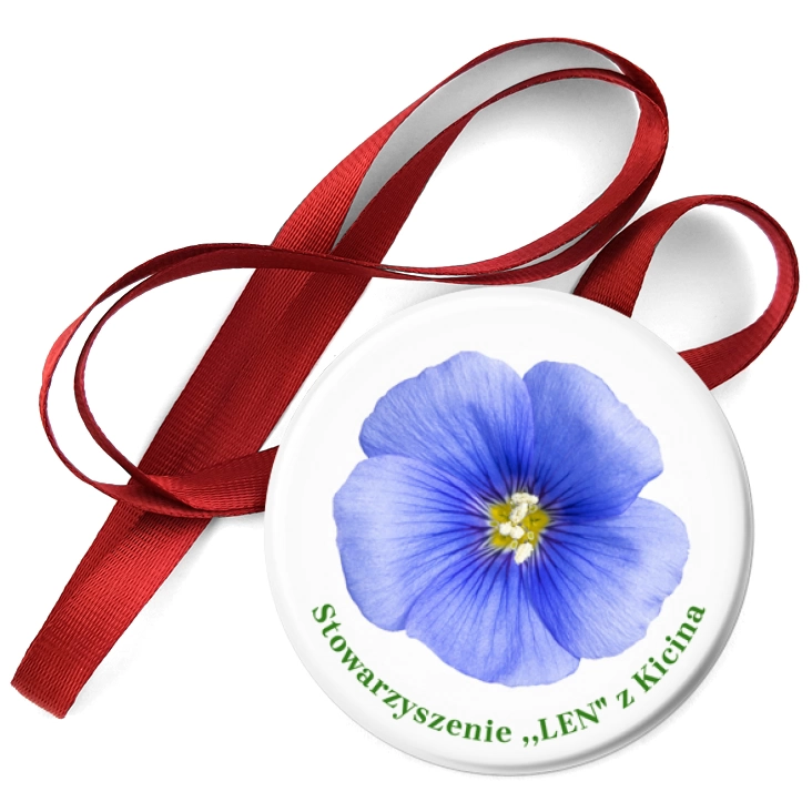 przypinka medal Stowarzyszenie Len z Kicina