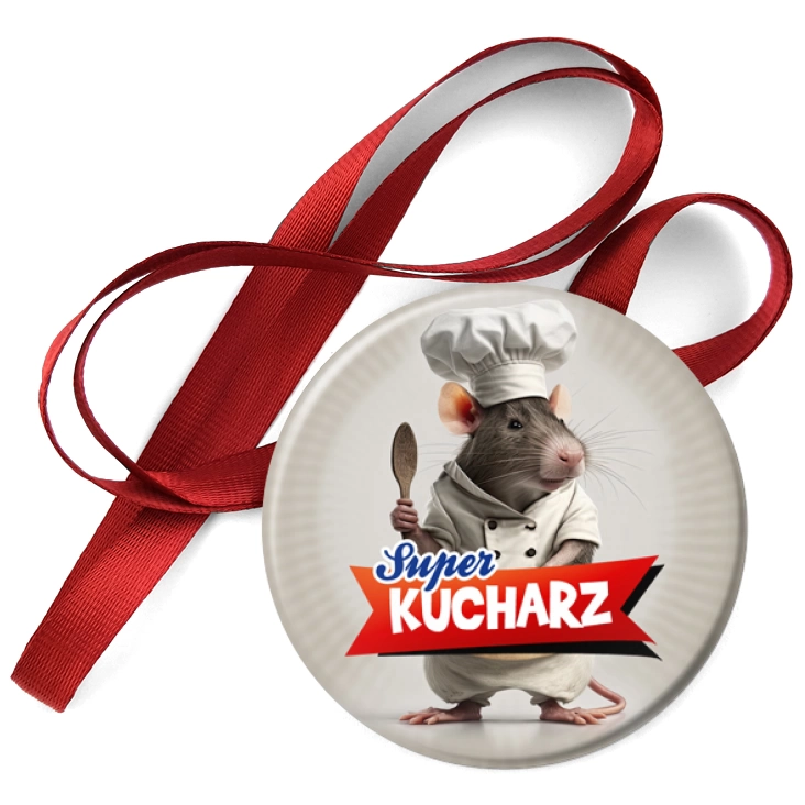 przypinka medal Super Kucharz Ratatuj