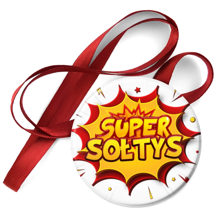 przypinka medal Super Sołtys