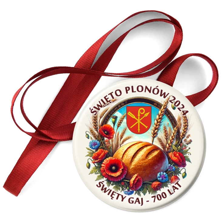 przypinka medal Święto Plonów Rychliki 2024
