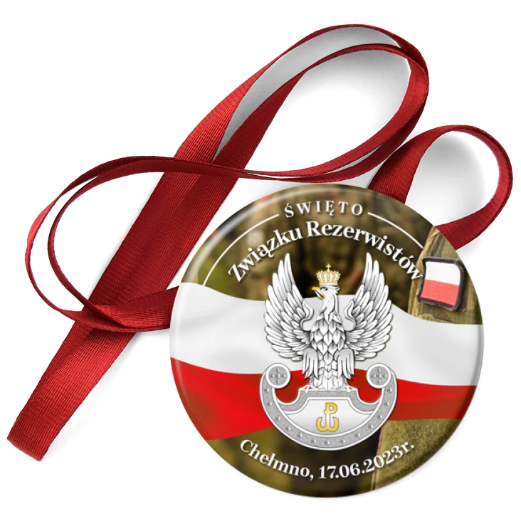 przypinka medal Święto Związku Rezerwistów