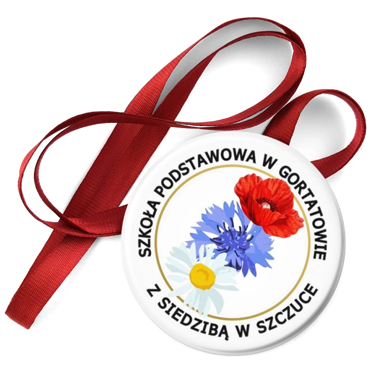 przypinka medal Szkoła Podstawowa w Gortatowie