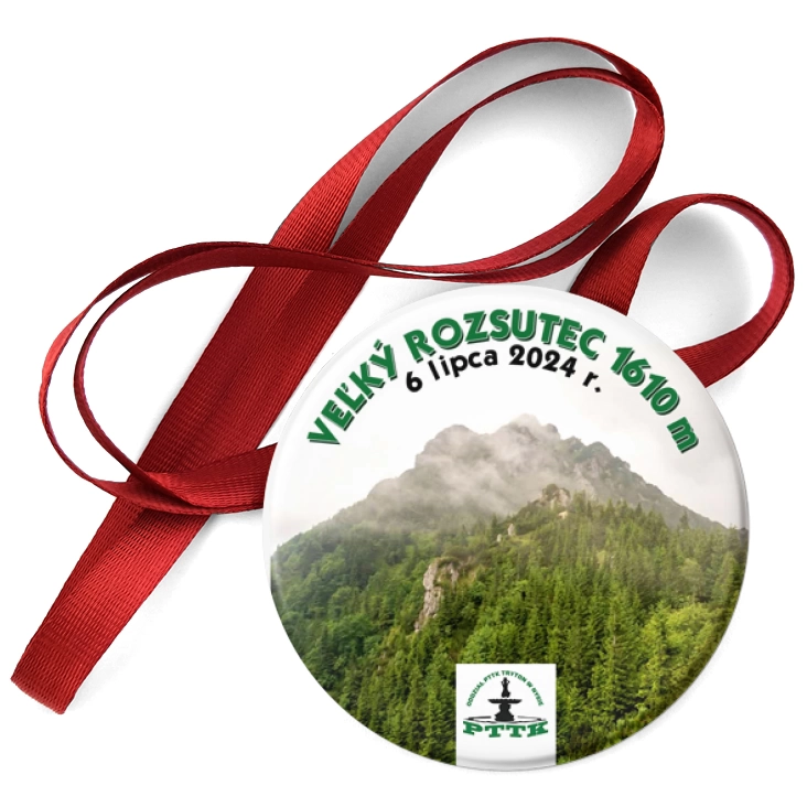 przypinka medal Veľký Rozsutec 1610 m PTTK Nysa