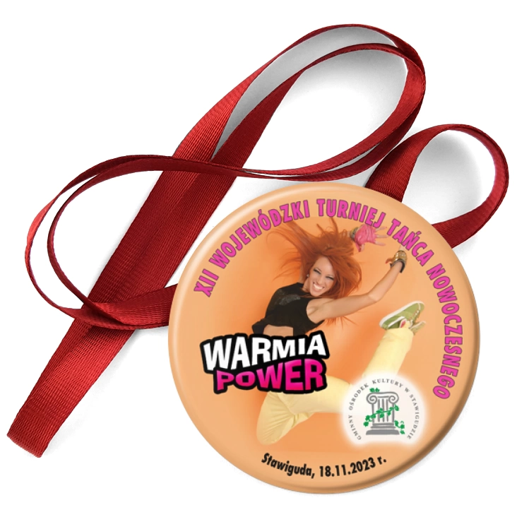 przypinka medal Warmia Power 2023