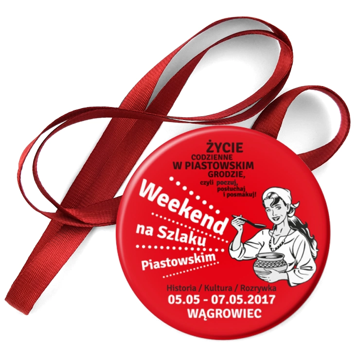 przypinka medal Weekend na szlaku