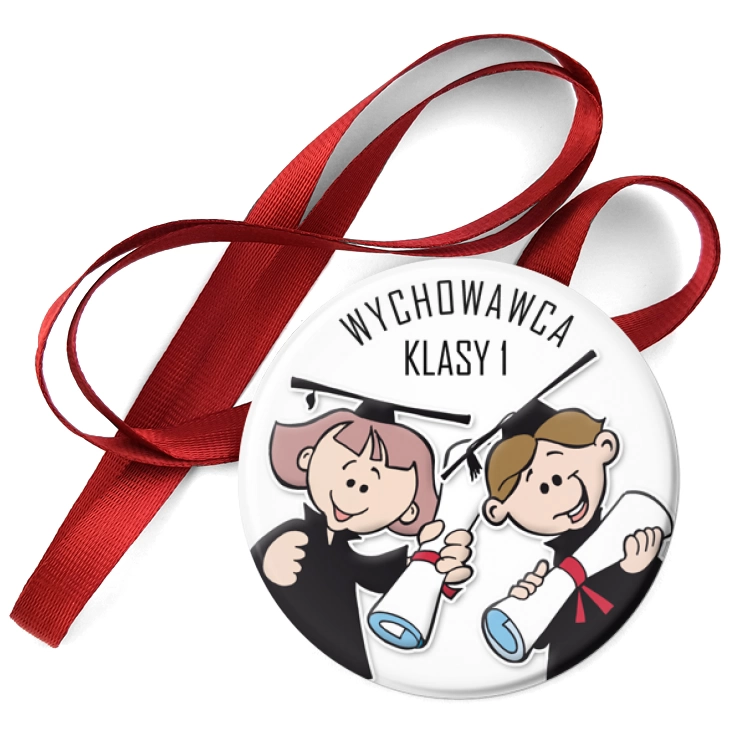 przypinka medal Wychowawca klasy I